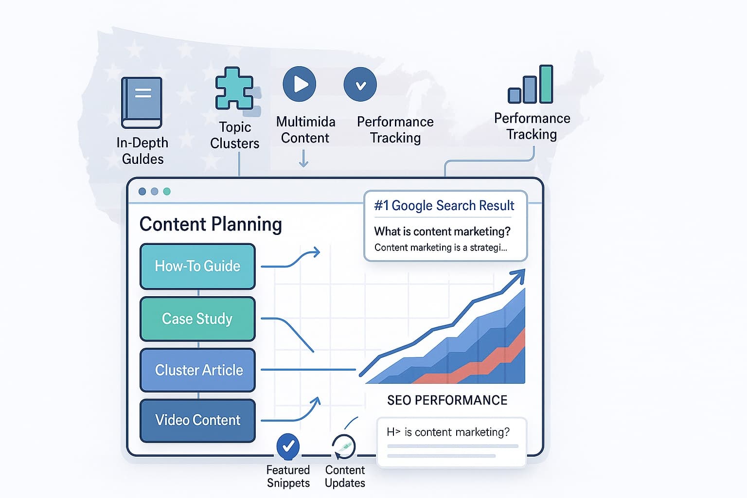 Content Marketing Ideas That Help US Websites Rank on Google